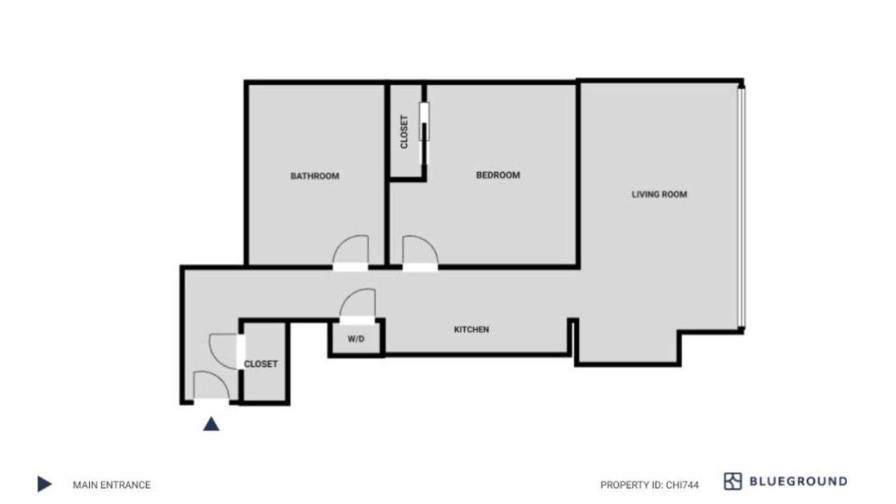 Apartment S Loop 1br W Pool Gym Spa Nr Grant Park Chi-744 *